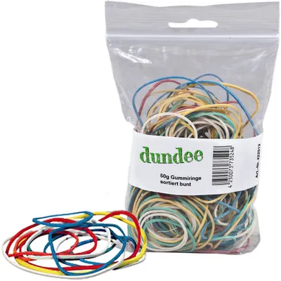 Produktbild von dundee Gummiringe farbsortiert 50,0 g