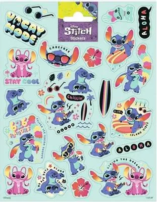 Obrázek produktu pro Samolepky STITCH 16x26 cm, 21 ks