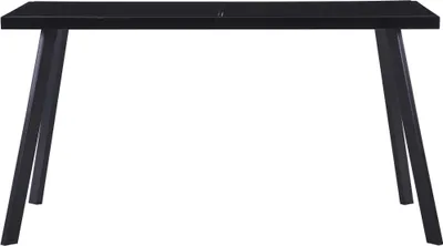 Obrázek produktu pro vidaXL Jídelní stůl černý 140 x 70 x 75 cm Tvrzené sklo