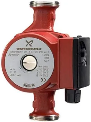 Productafbeelding van Circulatiepomp - Verwarmingspomp - Verwarmingssysteem - Laag energieverbruik - 180 mm - Geel