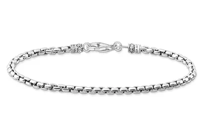 Produktbild von Thomas Sabo Classic Silver and Chains A2086-637-21 Herrenarmband, Armbandumfang:18cm