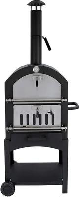 Produktbild von Bc-elec - HPO01 Pizza-Ofen 157x50x64cm Pizza-Ofen mit Holzkohle, feuerfester Stein und Thermometer