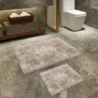 Produktbild von Mijolnir, 510616 - Taupe Grey, Badematten, Taupe Grau, Polyester, 60 x 100 cm
