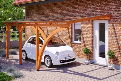 Produktbild von Carlsson Carport Vogtland / Eifel 300 x 541 cm aus Holz Unterstand Überdachung