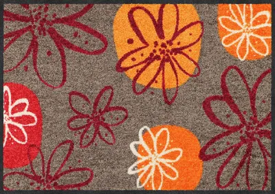 Produktbild von Erwin Müller Fußmatte Koblenz" braun/rot 60x85 cm"