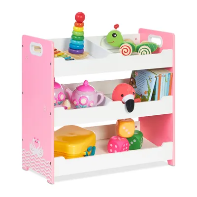 Image de relaxdays Étagère pour enfants avec 5 compartiments