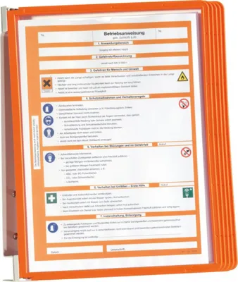 Obrázok produktu pre Durable 5551-09, Portrét, A4, Oranžová