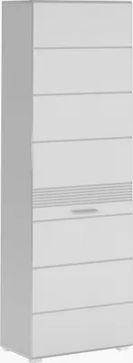 Produktbild von xonox.home Garderobenschrank Linus weiß Nachbildung 55x190x37 cm