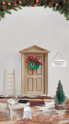 Immagine prodotto di Tanner der kleine Kaufmann Wichteltüre Weihnachtsbäckerei, 13 tlg