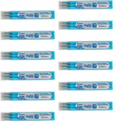 Produktbild von Pilot FriXion Point Ersatzminen 0.5 hellblau- 36er-Set