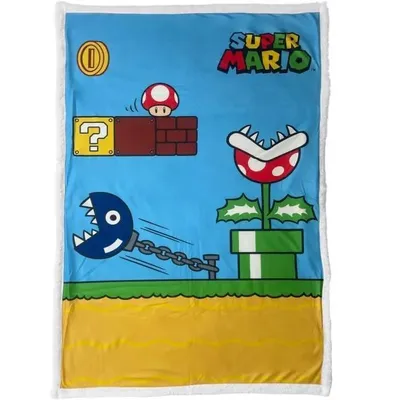 Immagine prodotto di Motivo a quadri - MARIO BROS - 130 x 180 cm