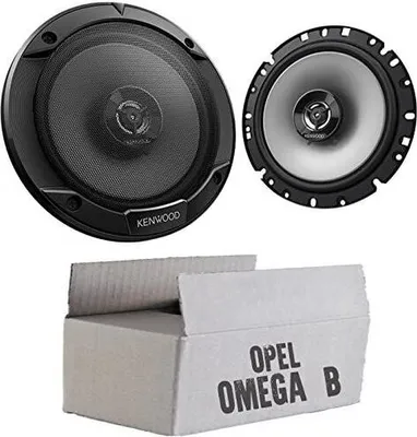 Produktbild von Lautsprecher Boxen Kenwood KFC-S1766 - 16,5cm 2-Wege Koax Auto Einbauzubehör - Einbauset passend für Opel Omega B - justSOUND