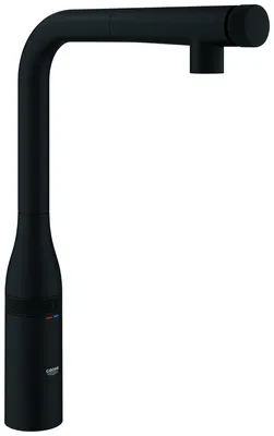 Immagine prodotto di GROHE Essence SmartControl Mitigeur d'évier, saillie 199mm, extractible, pivotant, phantom black, 31928KF0, 31928KF0
