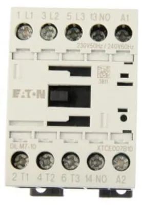 Immagine prodotto di Eaton DILM7-10(230V50HZ,240V60HZ) 3P Schwarz - Weiß Leistungsrelais (276550)