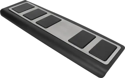 Obrázek produktu pro Náhradní kryt pedálu opěrky nohou z nerezové oceli pro Ford Mustang Mach?E