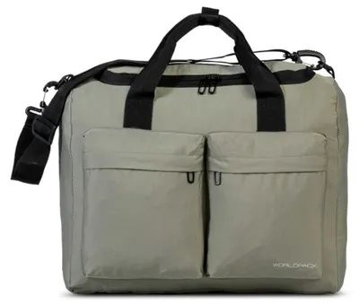 Imagen del producto de Mochila de viaje plegable Worldpack - Gris-verde