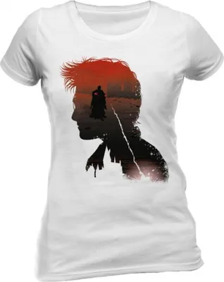 Immagine prodotto di Maglietta Harry Potter - Silhouette della battaglia, Donna