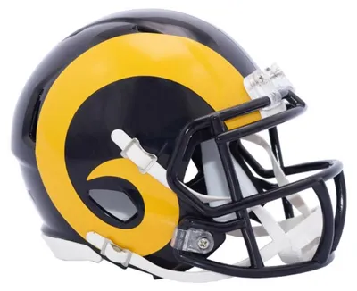 Produktbild von Riddell Mini Football Helm - NFL Speed Los Angeles Rams 2020
