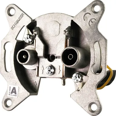Immagine prodotto di Schwaiger DSG 531, TV + radio, 19 dB, argento, alluminio, 70 mm, 66 mm