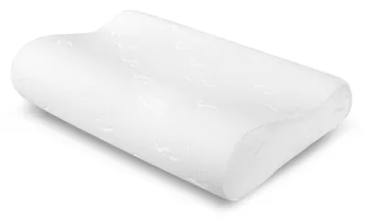 Produktbild von Orthopädisches Nackenstützkissen 50X30 Für Das Schlafen Auf Der Bauchseite Visco Kopfkissen Nackenkissen