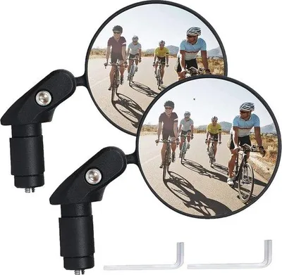 Produktbild von Famanu Fahrrad-Rückspiegel 360° verstellbar - 2 Stück