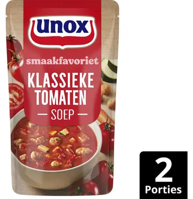 Produktbild von Unox Hollandse Tomatensoep 570 ml – Cremige Tomatensuppe, praktisch & lecker