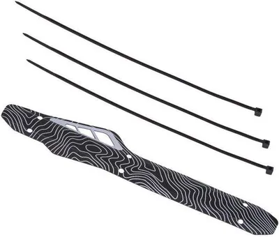 Image de Kit de protection de chaîne de vélo Guard, 2 pièces, robuste, noir