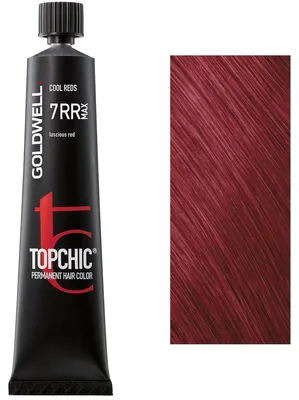 Produktbild von Goldwell Topchic Max Shades, Rot, 7RR MAX, Luscious Red, Unisex, 60 ml, Alle Haare