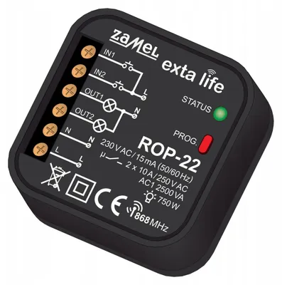 Produktbild von 2-Kanal-Bidirektional-Funkempfänger ROP-22 Zamel EXL10000002
