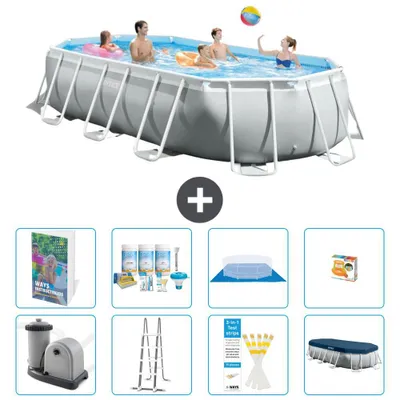 Immagine prodotto di Piscina Prism Frame ovale - 503x274x122 cm - 9 pezzi S548