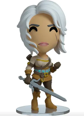 Zdjęcie produktu dla Figurka z Wiedźmina 3 - Ciri i Geralt (Youtooz Witcher 3)