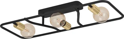 Produktbild von MESSINARO Wand-/Deckenleuchte Lampe Beleuchtung - L72 x B28 x H11,5 cm - 3X40W exkl. - IP20