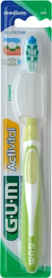 Image de Brosse à dents Gum Activital compacte medium 1 pc
