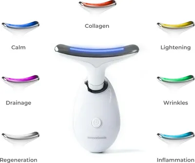 Produktbild von Elektrischer Gesichtsfestiger für Gesicht und Hals mit LED, EMS und Wärme Selora InnovaGoods
