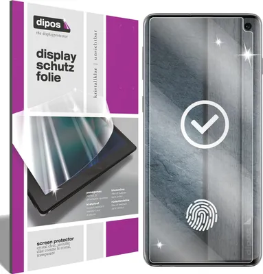 Produktbild von NBR 2x dipos Crystalclear Samsung Galaxy S10