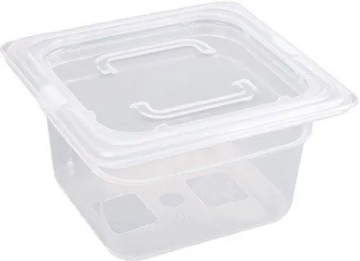 Obrázek produktu pro Elzusha - GN 1/9 plastový box z polypropylenu, vhodný do mrazáku, s víkem