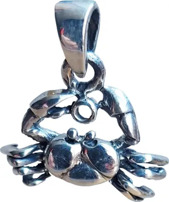 Produktbild von Silber Anhänger Krebs aus 925 er Sterling
