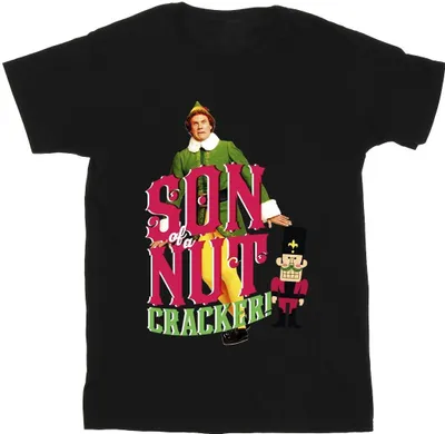 Produktbild von Elf - "Son Of A Nutcracker" T-Shirt für Herren BI24158 (3XL) (Schwarz)