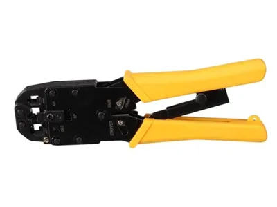 Produktbild von Toolland Multifunktionale Crimpzange, für RJ10, RJ12 und RJ45 modulare Steckverbinder