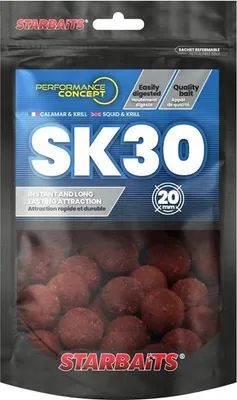 Obrázok produktu pre Starbaits Boilie SK30 200g 20mm
