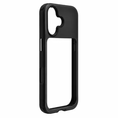 Produktbild von Evelatus Apple iPhone 17 LiveCase Hybrid-Hülle, Standfunktion, PC+TPU, Schwarz