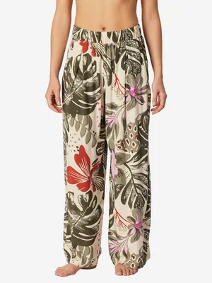 Immagine prodotto di Pantaloni da notte lunghi da donna Schiesser, modello "Webhose" - Mix & Relax