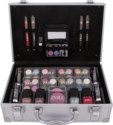 Produktbild von 51-tlg Schminkset Alu Schminkkoffer Make up Set