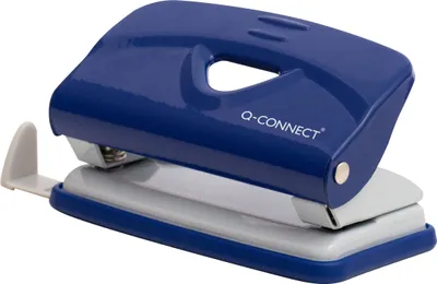 Immagine prodotto di Q-CONNECT KF14215 Punzone a foratura, 10 fogli, blu/grigio
