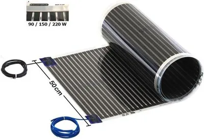 Obrázek produktu pro Infračervená topná fólie pro podlahové vytápění – účinné a energeticky úsporné vytápění
