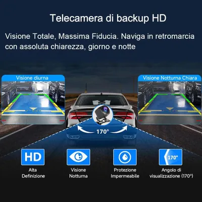 Image de Système CarPlay – Système d'infodivertissement sans fil – Android Auto – Navigation tactile