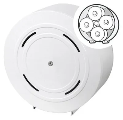 Produktbild von Toilettenpapierspender racon MW KR quattro H320xB320xT125ca.mm