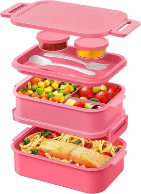 Productafbeelding van Famanu Lunchbox, 2130 ml - Lunchbox voor kantoor en school, BPA-vrij