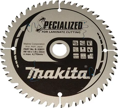 Produktbild von Makita SPECIALIZED Sägeblatt 165x20x52Z