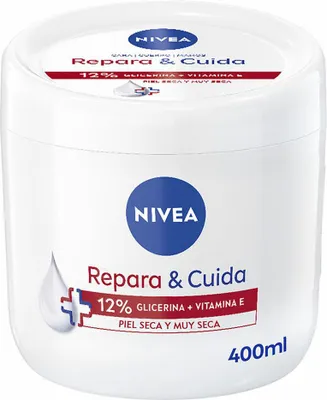 Image de NIVEA Repair & Care Crème à la Glycérine 400ML avec Vitamine E